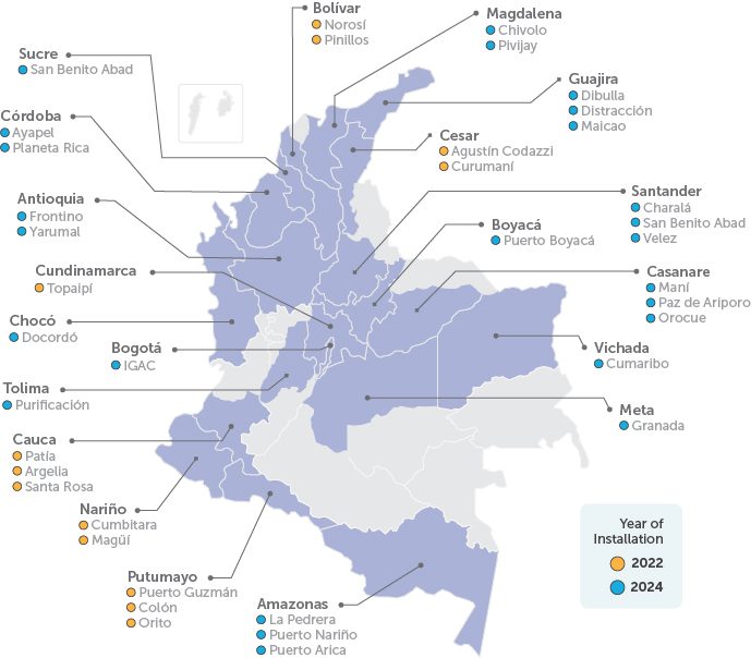 13estacionesColombia